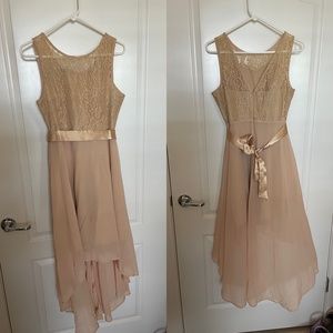 Cocktail High Low Dress